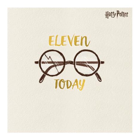 Eleven Today Harry Potter 11th Birthday Card £2.10